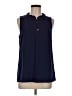 41Hawthorn 100% Polyester Blue Sleeveless Blouse Size M - photo 1