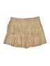Do & Be Metallic Gold Skort Size L - photo 2