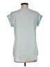 Express Blue Short Sleeve Blouse Size M - photo 2