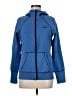 Nike 100% Polyester Blue Zip Up Hoodie Size M - photo 1