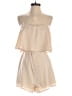 Le Lis 100% Polyester Solid Tan Ivory Romper Size S - photo 1