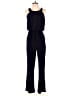 En Focus Studio 100% Polyester Solid Blue Jumpsuit Size 8 - photo 1