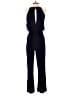 En Focus Studio 100% Polyester Solid Blue Jumpsuit Size 8 - photo 2