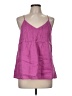 Kenar 100% Linen Pink Sleeveless Blouse Size M - photo 1