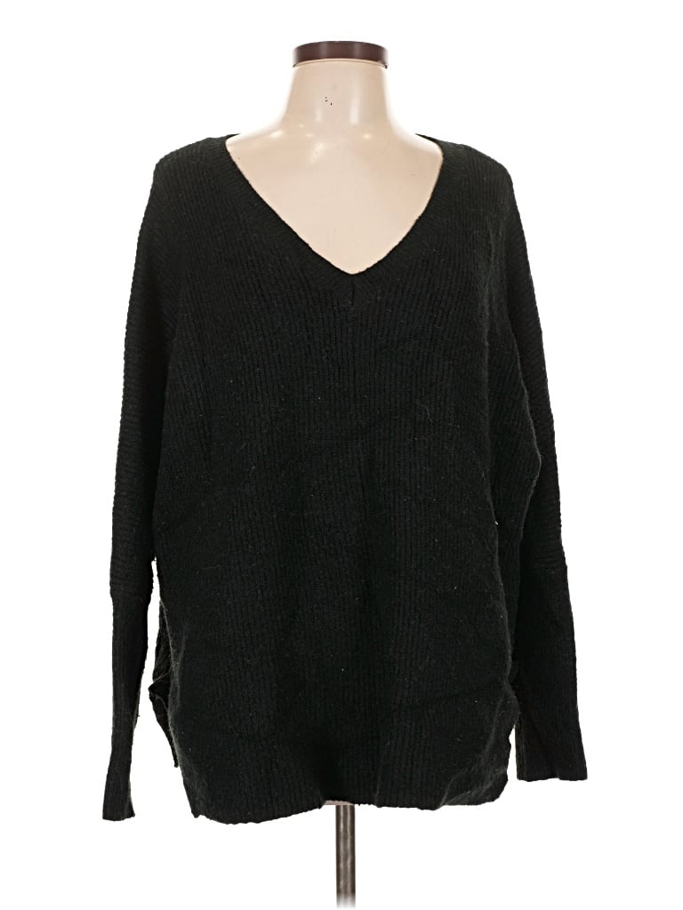 Pre-owned Mossimo Pullover Sweater In Black