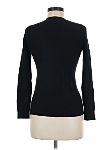 Aqua Cashmere Pullover Sweater (view 2)