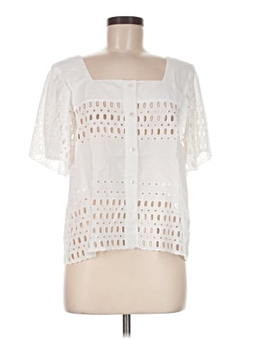 Calypso St. Barth Short Sleeve Blouse (view 1)