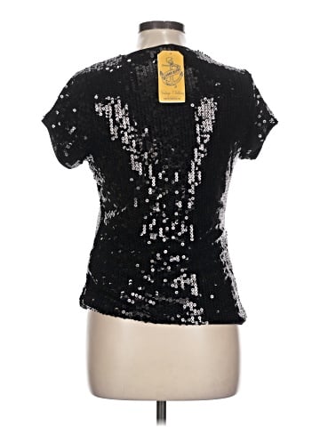 August Silk Short Sleeve Top (view 2)