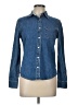 Tommy Hilfiger Blue Long Sleeve Button-Down Shirt Size 10 - photo 1
