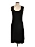 BCBGMAXAZRIA Solid Black Casual Dress Size L - photo 1