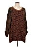 Marisol Brown Long Sleeve Blouse Size L - photo 1