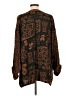Marisol Brown Long Sleeve Blouse Size L - photo 2