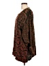 Marisol Brown Long Sleeve Blouse Size L - photo 5