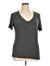 Apt. 9 Gray Short Sleeve T-Shirt Size XL - photo 1