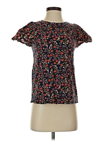 Ann Taylor LOFT Outlet Short Sleeve Blouse (view 1)