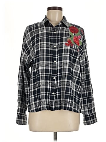 H&M L.O.G.G. Long Sleeve Button-Down Shirt (view 1)