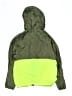 Crewcuts 100% Nylon Color Block Green Windbreaker Size 8 - photo 2