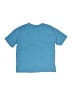 Zara Solid Blue Short Sleeve T-Shirt Size 5 - photo 2
