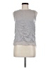 Vince. 100% Polyester Gray Sleeveless Blouse Size XS - photo 1