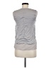 Vince. 100% Polyester Gray Sleeveless Blouse Size XS - photo 2