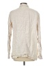 Velvet 100% Linen Ivory Blazer Size L - photo 2
