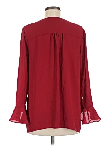 Karen Kane Long Sleeve Blouse (view 1)