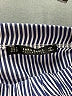 Zara Basic Blue 3/4 Sleeve Blouse Size M - photo 7