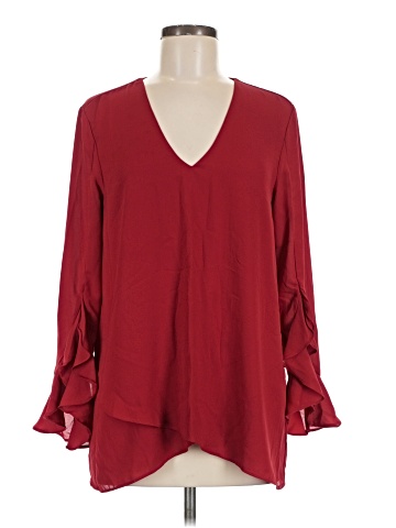 Karen Kane Long Sleeve Blouse (view 2)