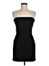 Zara Solid Black Cocktail Dress Size M - photo 1