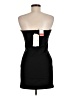 Zara Solid Black Cocktail Dress Size M - photo 2