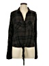 Cloth & Stone 100% Rayon Plaid Black Long Sleeve Blouse Size L - photo 1