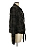 Cloth & Stone 100% Rayon Plaid Black Long Sleeve Blouse Size L - photo 4