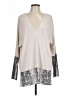 BKE Animal Print Silver Pullover Sweater Size L - photo 1
