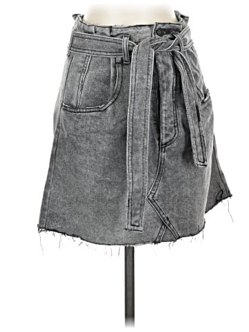 We the Free Denim Skirt (view 1)