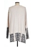 BKE Animal Print Silver Pullover Sweater Size L - photo 2