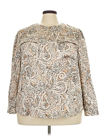 Jones New York Long Sleeve Blouse (view 1)