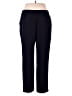 CAbi 100% Polyester Solid Blue Dress Pants Size 10 - photo 2