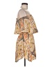 Fab'rik 100% Rayon Paisley Orange Casual Dress Size M - photo 4