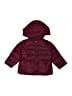 Jacadi 100% Polyester Solid Burgundy Snow Jacket Size 2 - photo 1