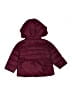 Jacadi 100% Polyester Solid Burgundy Snow Jacket Size 2 - photo 2