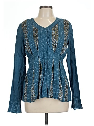 BKE Long Sleeve Blouse (view 1)