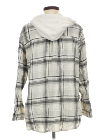 American Eagle Outfitters Long Sleeve Blouse (view 2)
