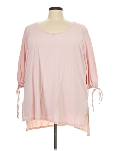 Roaman's 3/4 Sleeve T-Shirt (view 1)