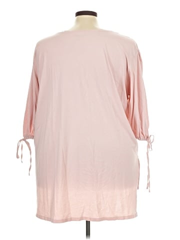Roaman's 3/4 Sleeve T-Shirt (view 2)