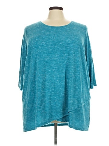 Woman Within 3/4 Sleeve T-Shirt (view 1)