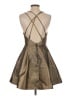 Forever 21 Metallic Gold Cocktail Dress Size S - photo 2