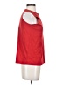 Basic Editions Red Sleeveless Blouse Size S - photo 4