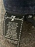 7 For All Mankind Solid Blue Jeans Size 28 waist - photo 8
