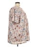 BLOOMCHIC Floral Tan Short Sleeve T-Shirt Size 26 - photo 4