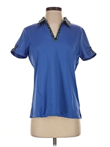 Zenergy by Chico's Short Sleeve Polo (view 1)